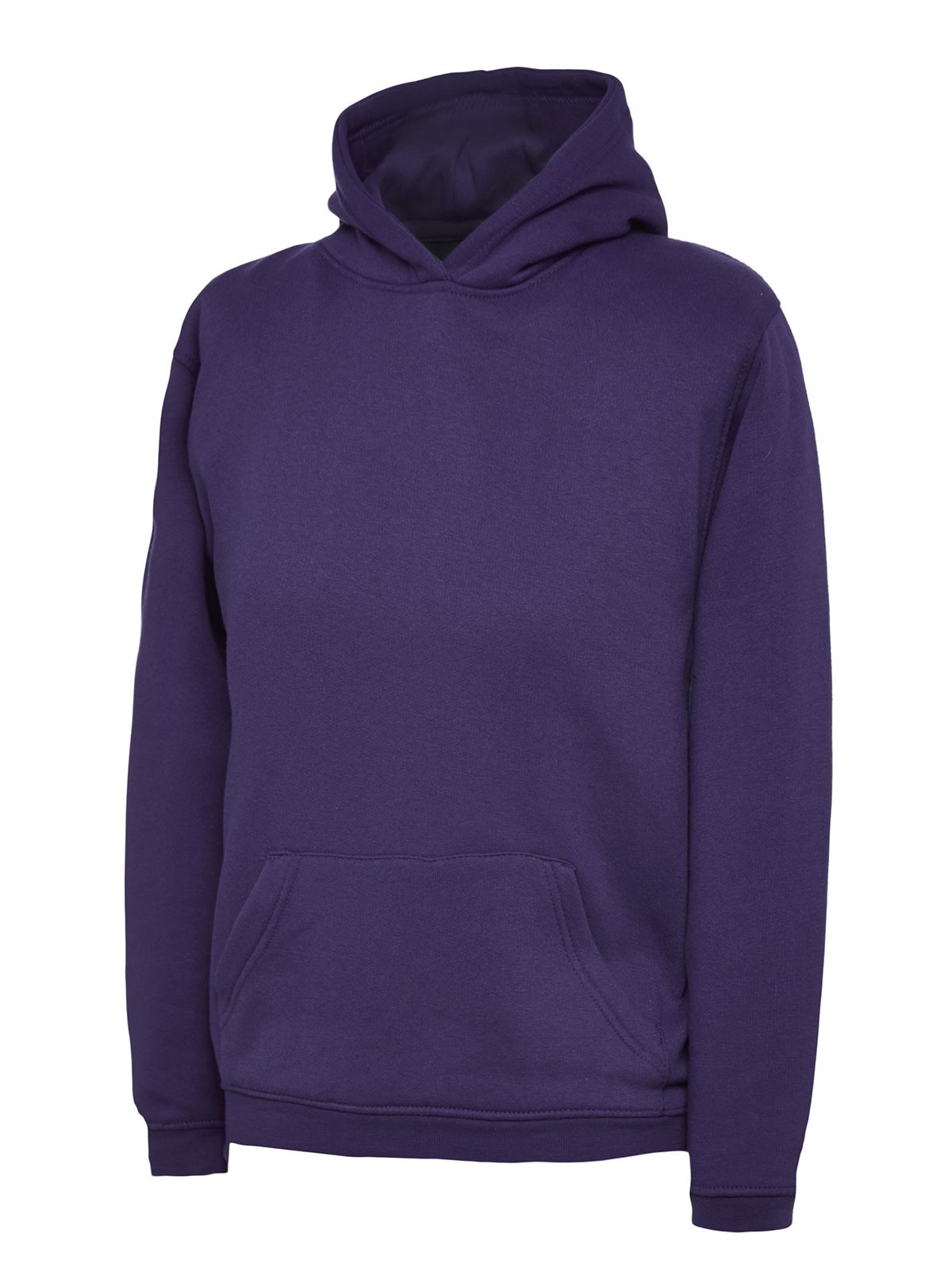 Uneek - Childrens/Kids Hooded Sweatshirt/Jumper - 50% Polyester 50% Cotton - Picture 17 of 24