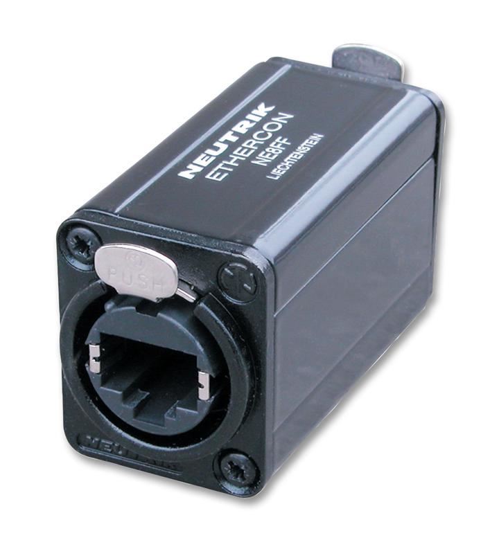 Mates Any Standard RJ45 Plug Brand New Neutrik NE8FF Cat 5 Feed Through Coupler