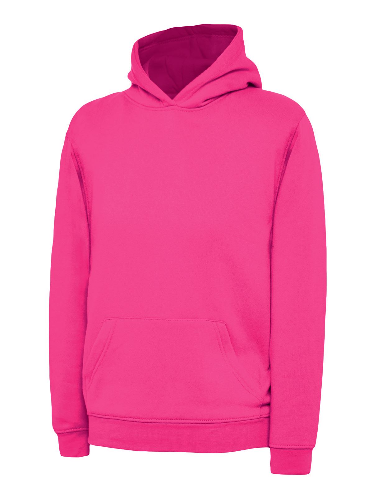 Uneek - Childrens/Kids Hooded Sweatshirt/Jumper - 50% Polyester 50% Cotton - Picture 8 of 24
