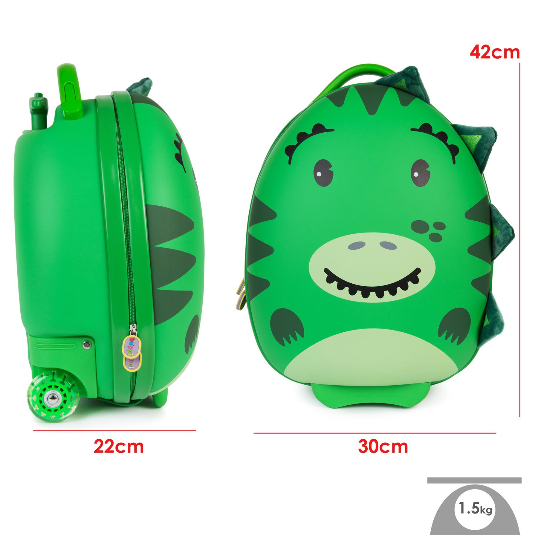 Kids Luggage boppi Tiny Trekker Holiday Cabin Bag Childrens Roller Travel Cases - Picture 59 of 138