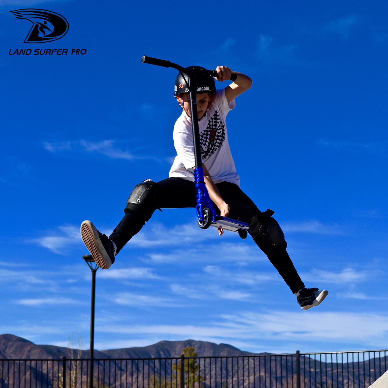 Pro Stunt Scooter Land Surfer Pro Kick 360 Elite Urban Alloy Core