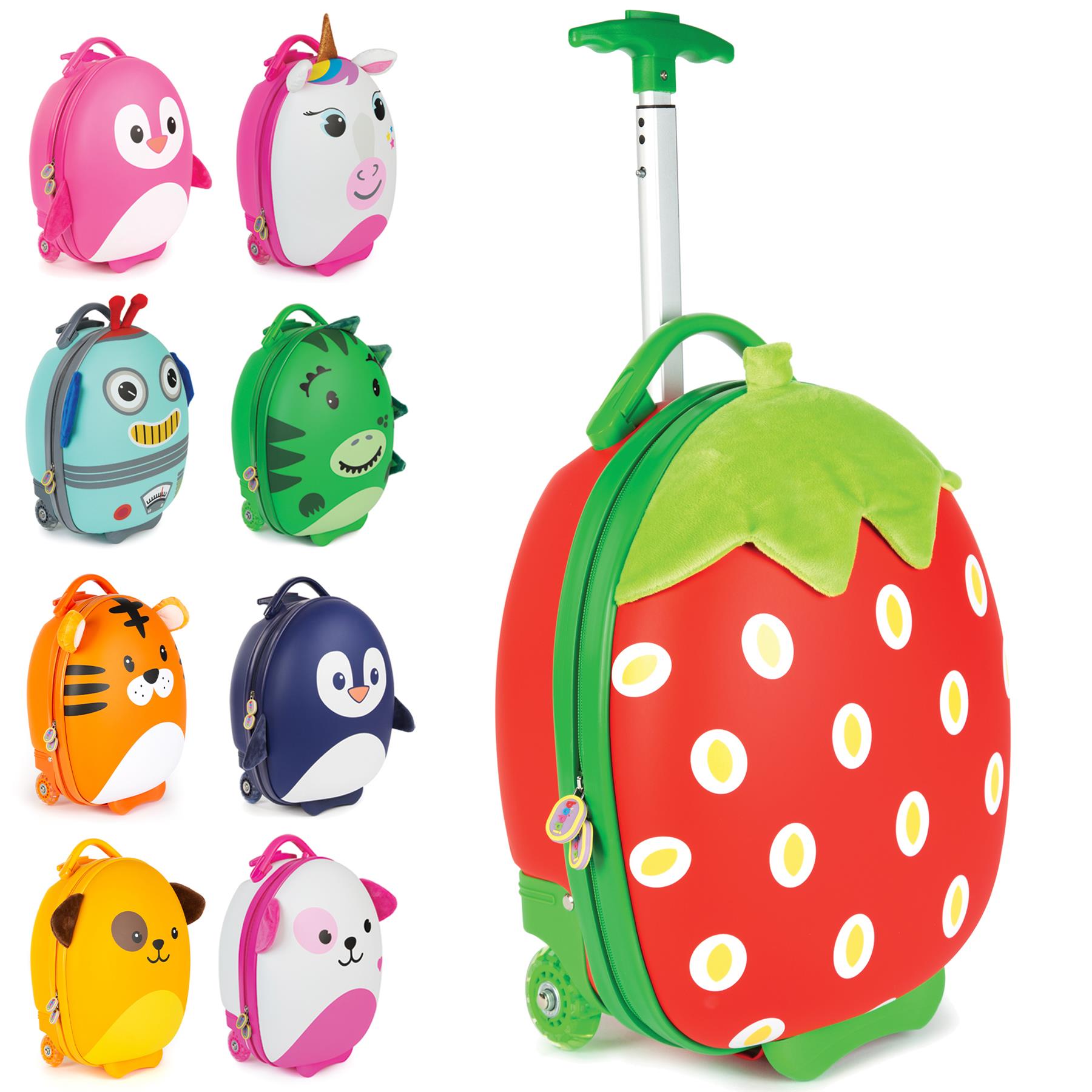 Kids Luggage boppi Tiny Trekker Holiday Cabin Bag Childrens Roller Travel Cases - Picture 126 of 138