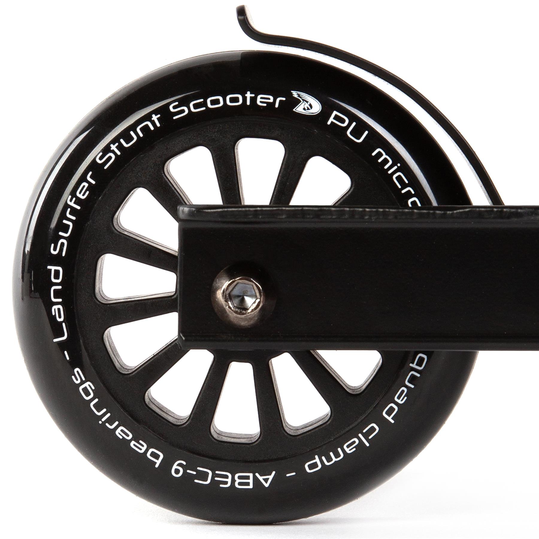 Kids Stunt Scooter Child 360 Degree Spin 2 Wheel Trick Scooter by Land Surfer - Picture 101 of 105