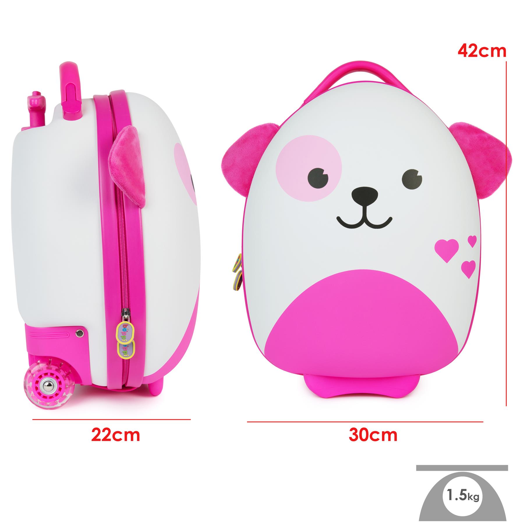 Kids Luggage boppi Tiny Trekker Holiday Cabin Bag Childrens Roller Travel Cases - Picture 83 of 138