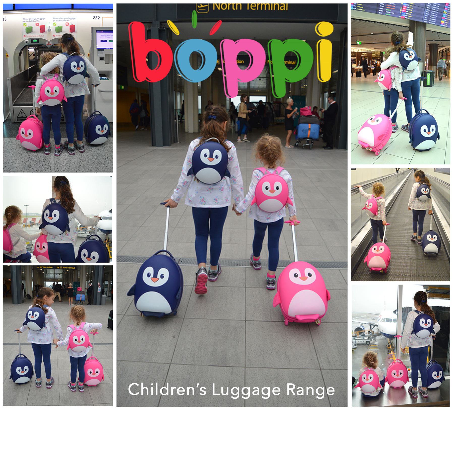 Kids Luggage boppi Tiny Trekker Holiday Cabin Bag Childrens Roller Travel Cases - Picture 108 of 138