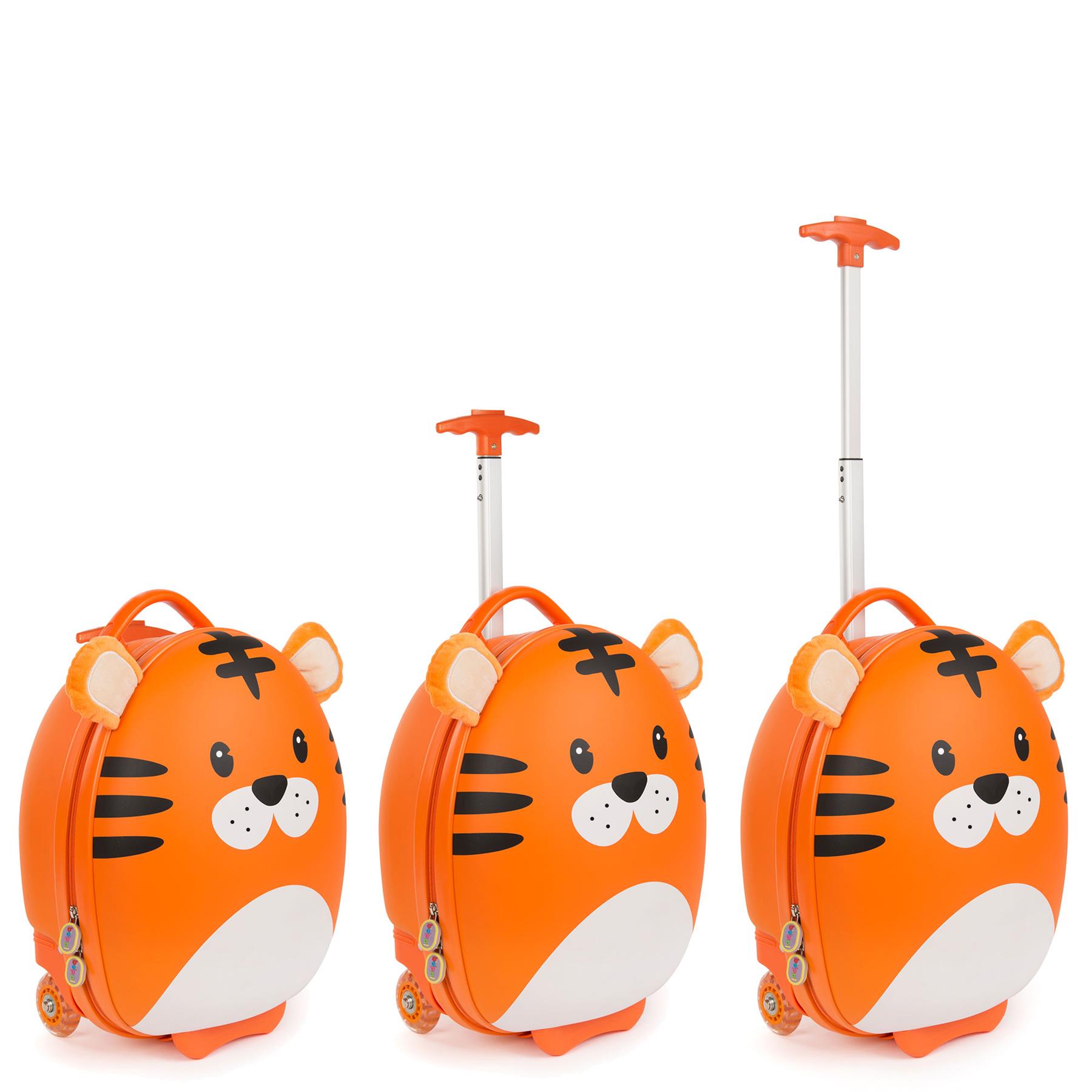 Kids Luggage boppi Tiny Trekker Holiday Cabin Bag Childrens Roller Travel Cases - Picture 29 of 138