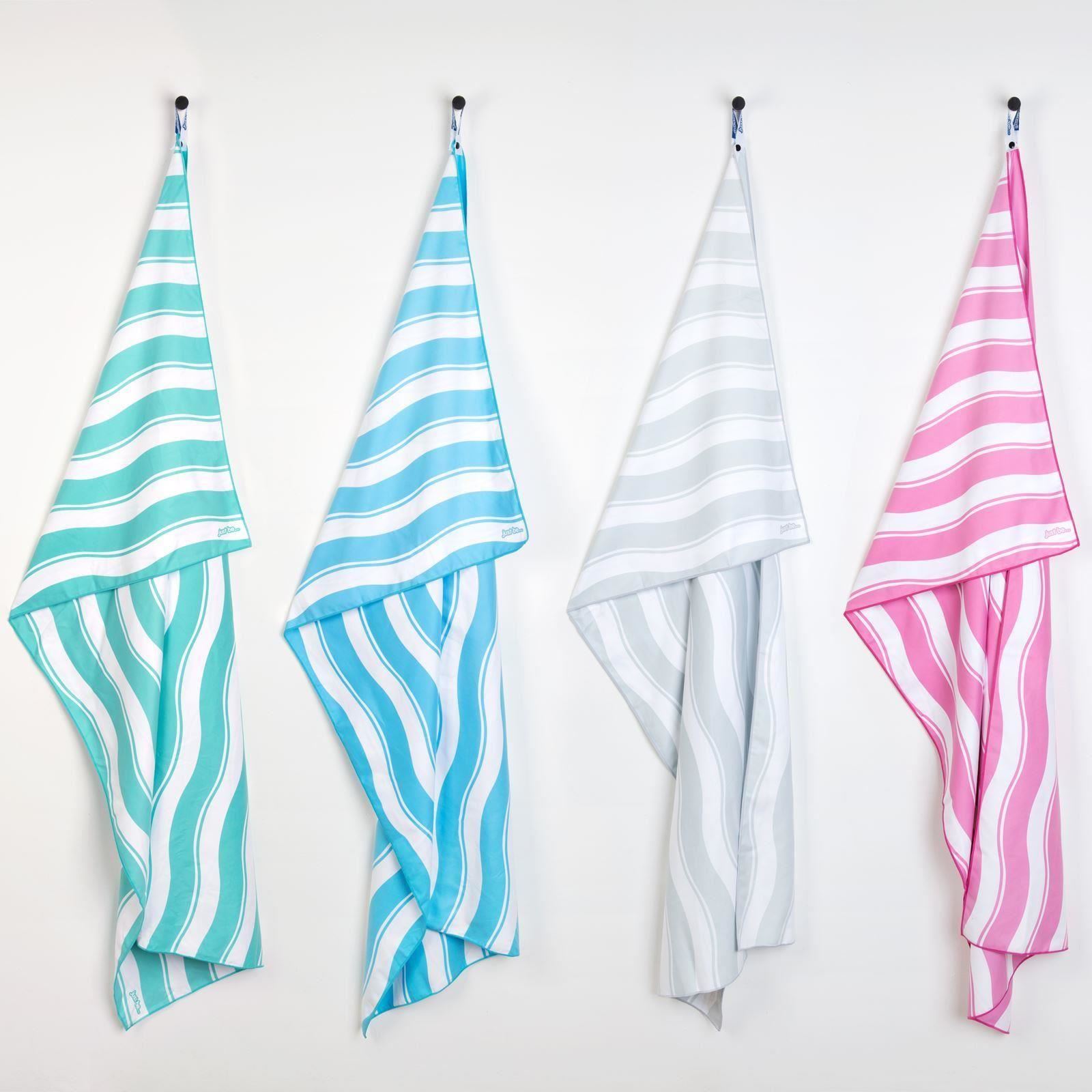 Compact Large Quick Dry Microfibre Beach Towel with Travel Bag Camping