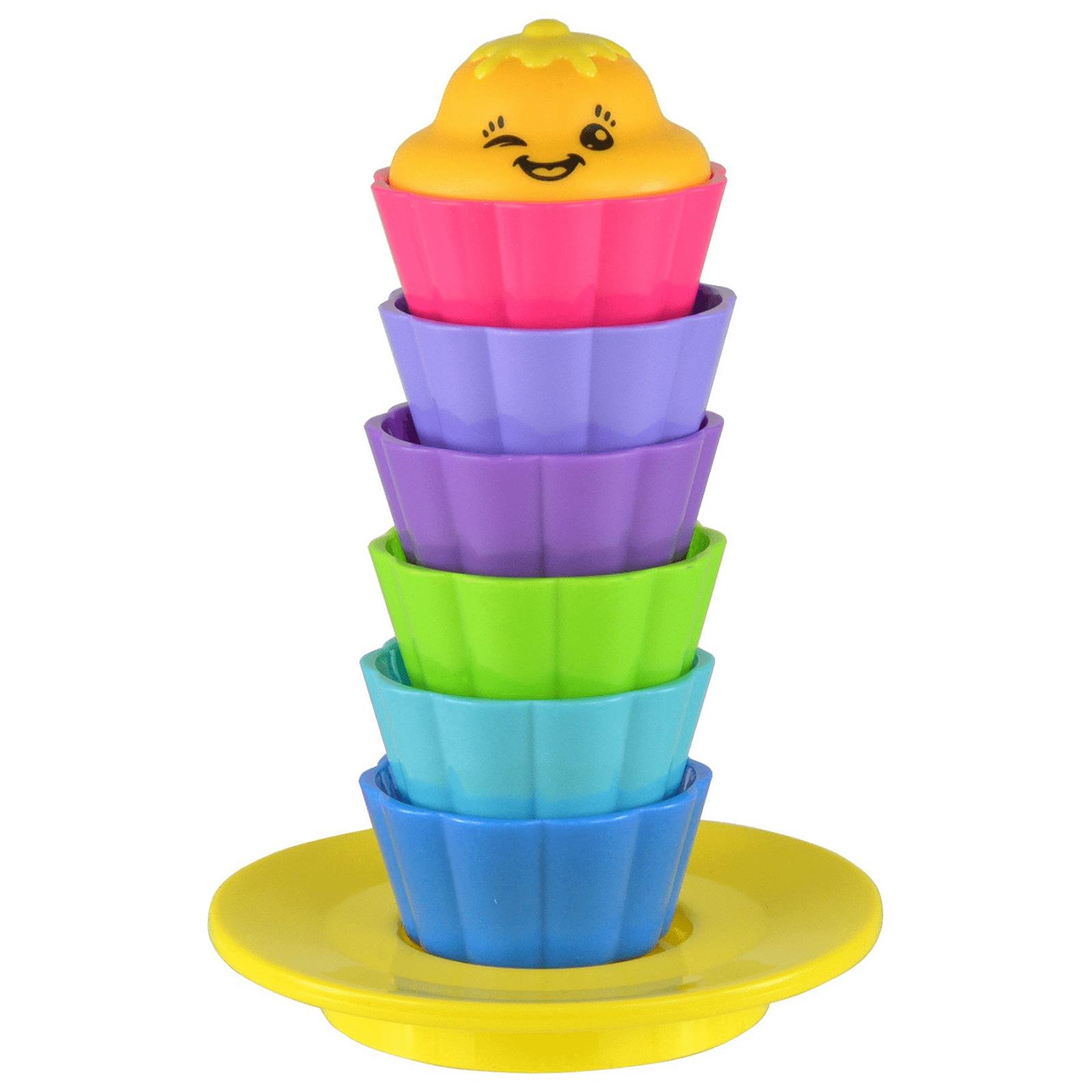 Tomy Toomies Shake & Sort Cupcakes Shape Sorter Educational Baby Toy New & Boxed 5011666725461