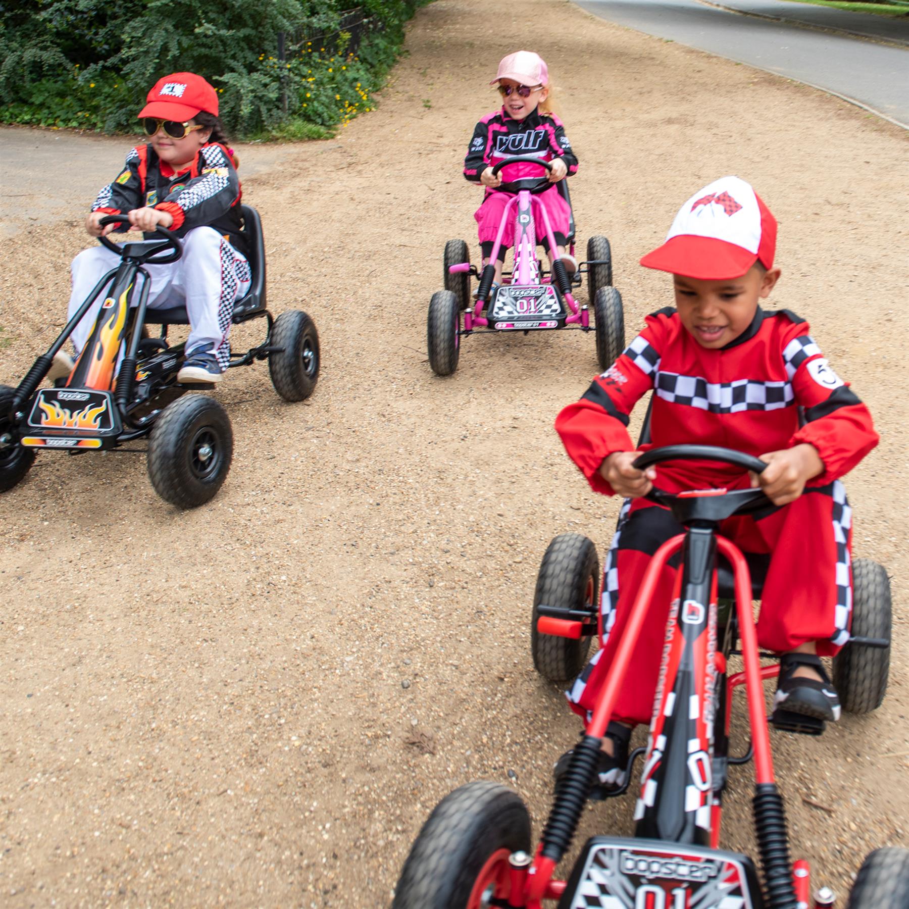 Childrens Kids Pedal GoKart 58yrs Inflatable Tyres Racing Car RideOn Pink eBay Childrens Kids Pedal GoKart 58yrs Inflatable Tyres Racing Car RideOn Pink eBay