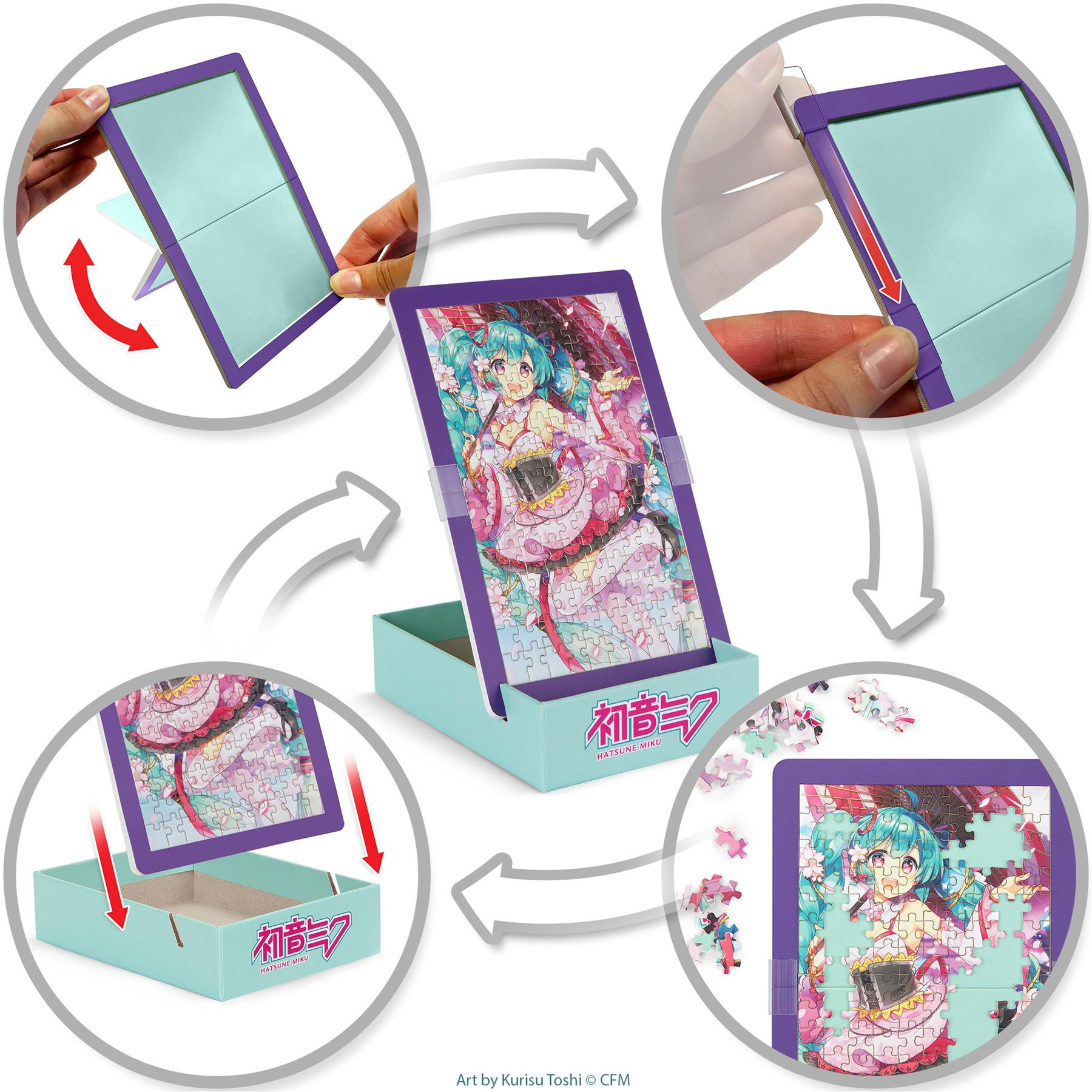 Micro Puzzle Hatsune Miku Retrato Onda 1 150 Piezas Coleccionistas Ídolo Virtual - Imagen 22 de 50