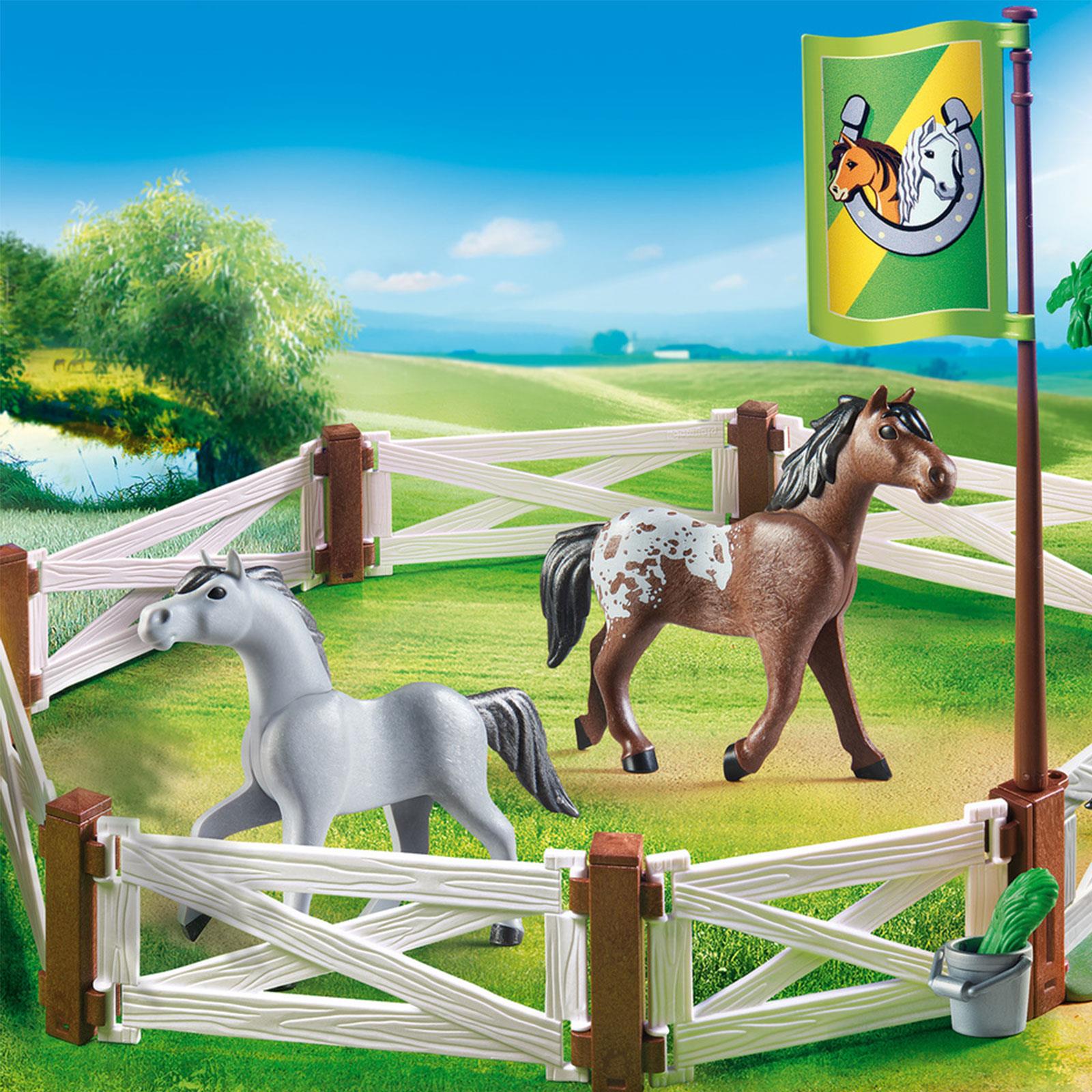 PLAYMOBIL Land Pferd Paddock 6931 eBay