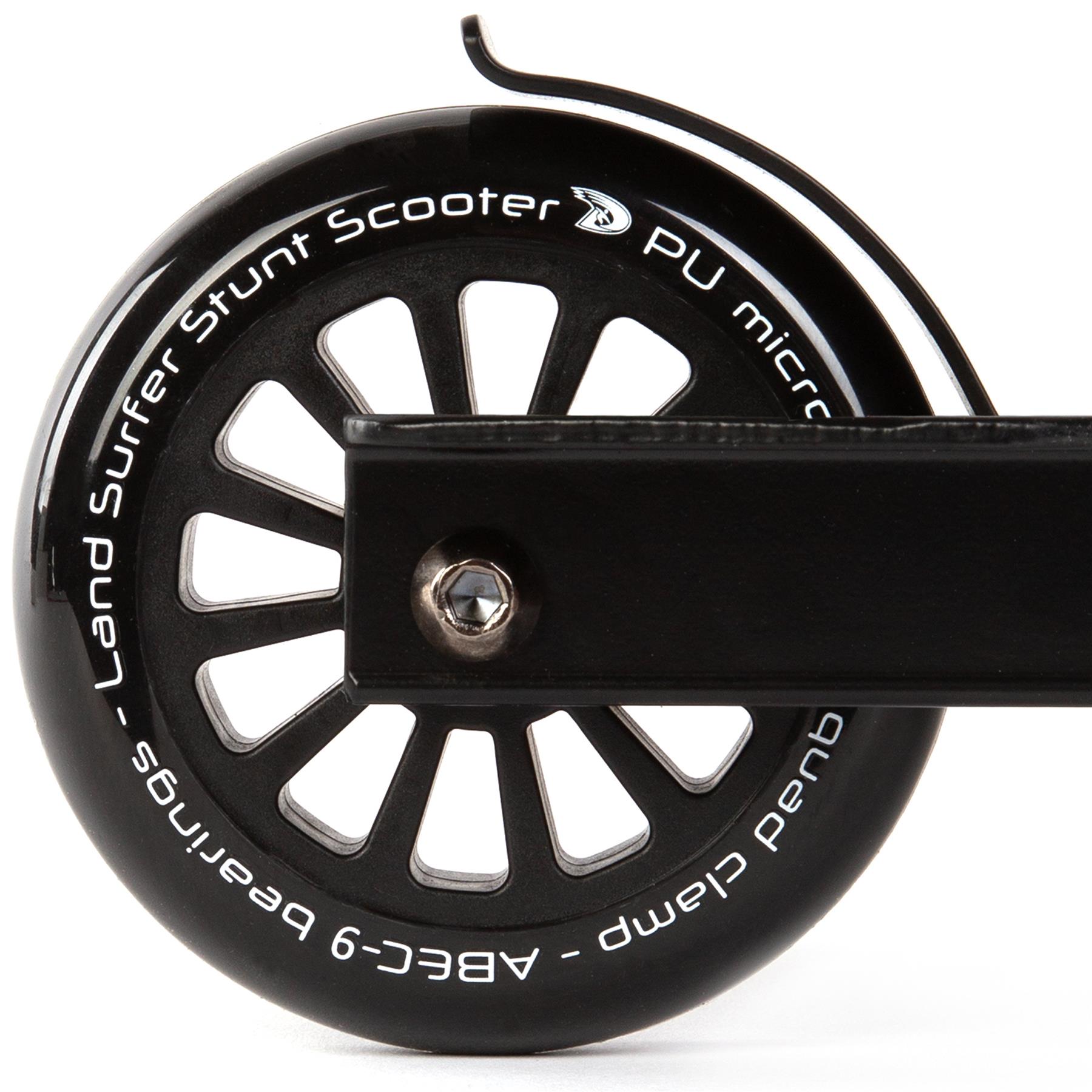 Kids Stunt Scooter Child 360 Degree Spin 2 Wheel Trick Scooter by Land Surfer - Picture 64 of 105
