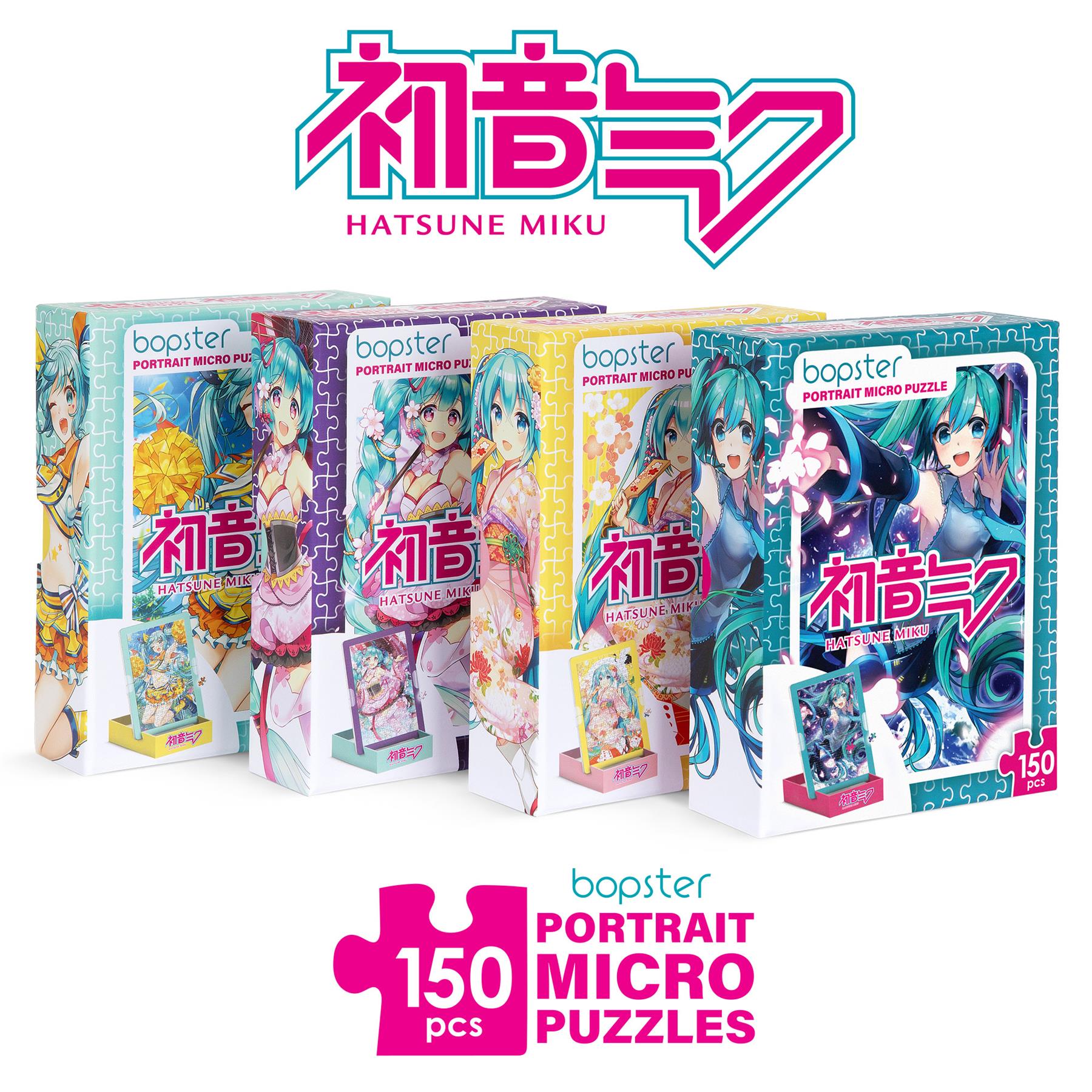 Micro Puzzle Hatsune Miku Retrato Onda 1 150 Piezas Coleccionistas Ídolo Virtual - Imagen 20 de 50