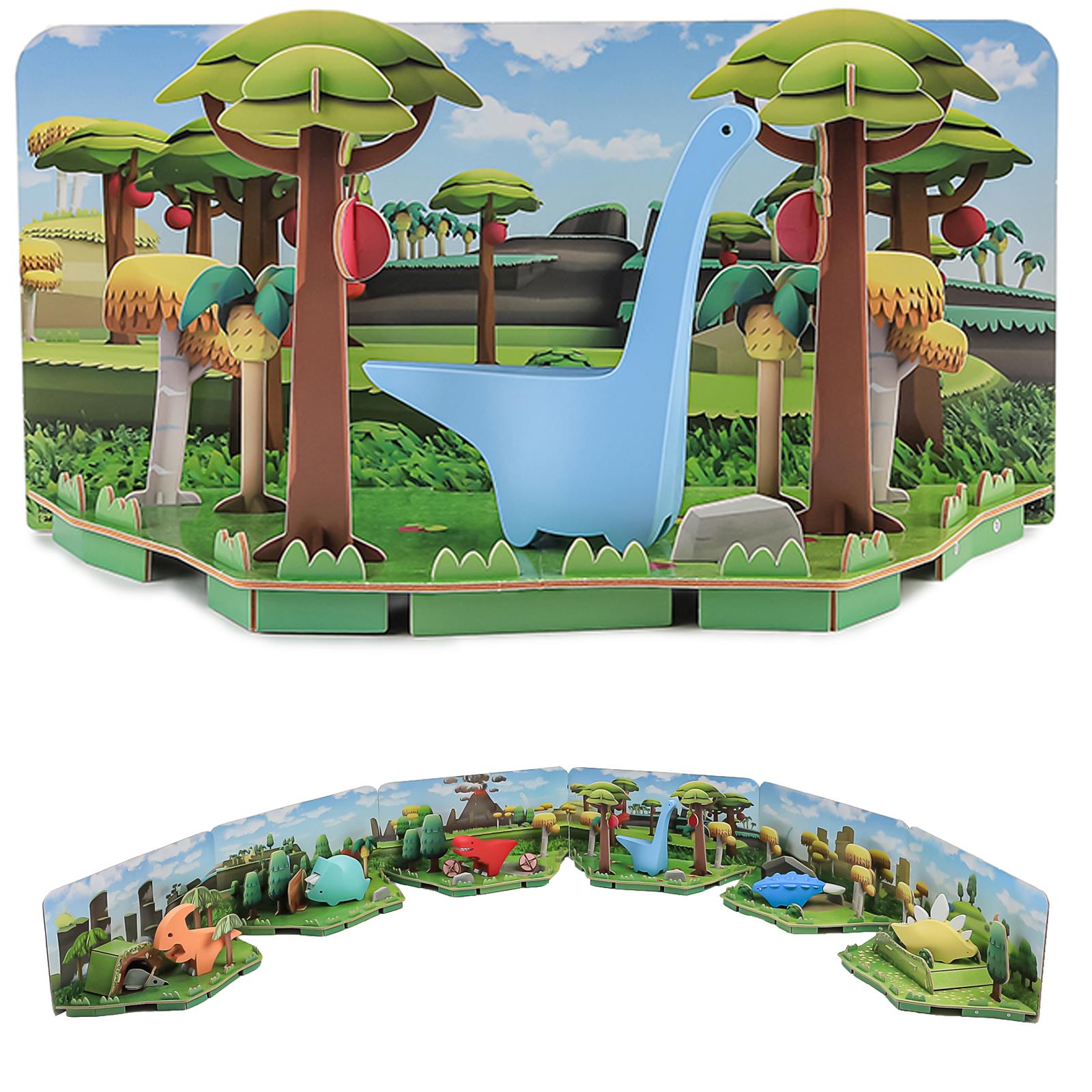 Rompecabezas de dinosaurios 3D dinosaurios magnéticos + juguetes inquietos para bebés - Imagen 97 de 149