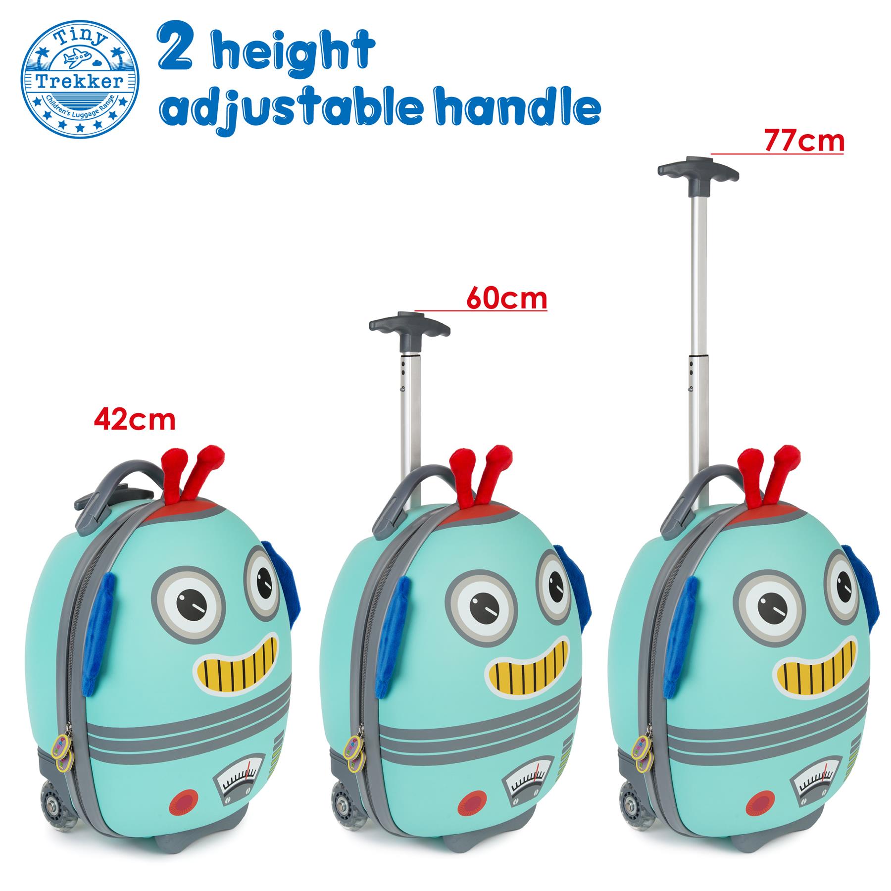 Kids Luggage boppi Tiny Trekker Holiday Cabin Bag Childrens Roller Travel Cases - Picture 106 of 138