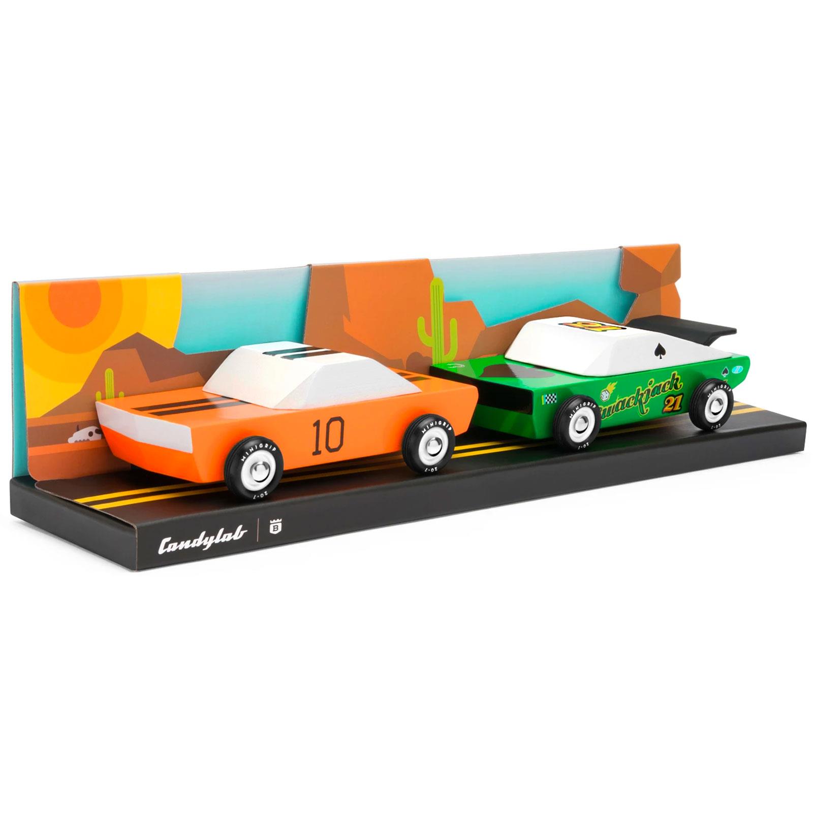 Candylab Wooden Toy Car Diecast American Classic Vintage Collectable