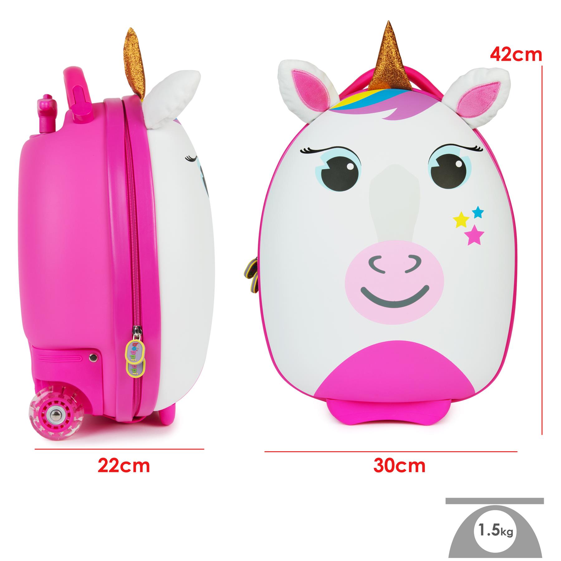 Kids Luggage boppi Tiny Trekker Holiday Cabin Bag Childrens Roller Travel Cases - Picture 130 of 138