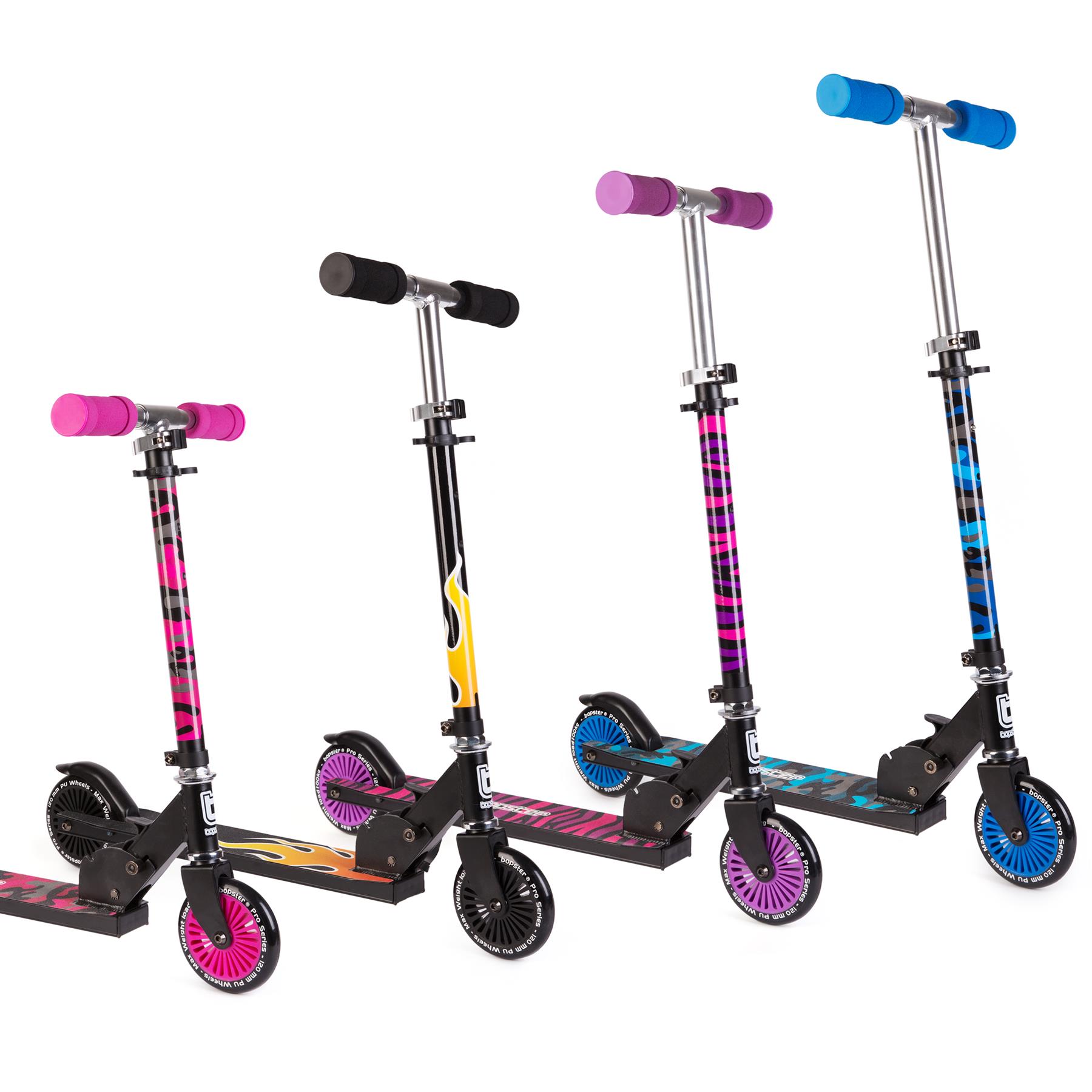 Scooter para niños niños niñas plegable 2 ruedas niños calle empuje patada scooter nuevo - Imagen 32 de 57
