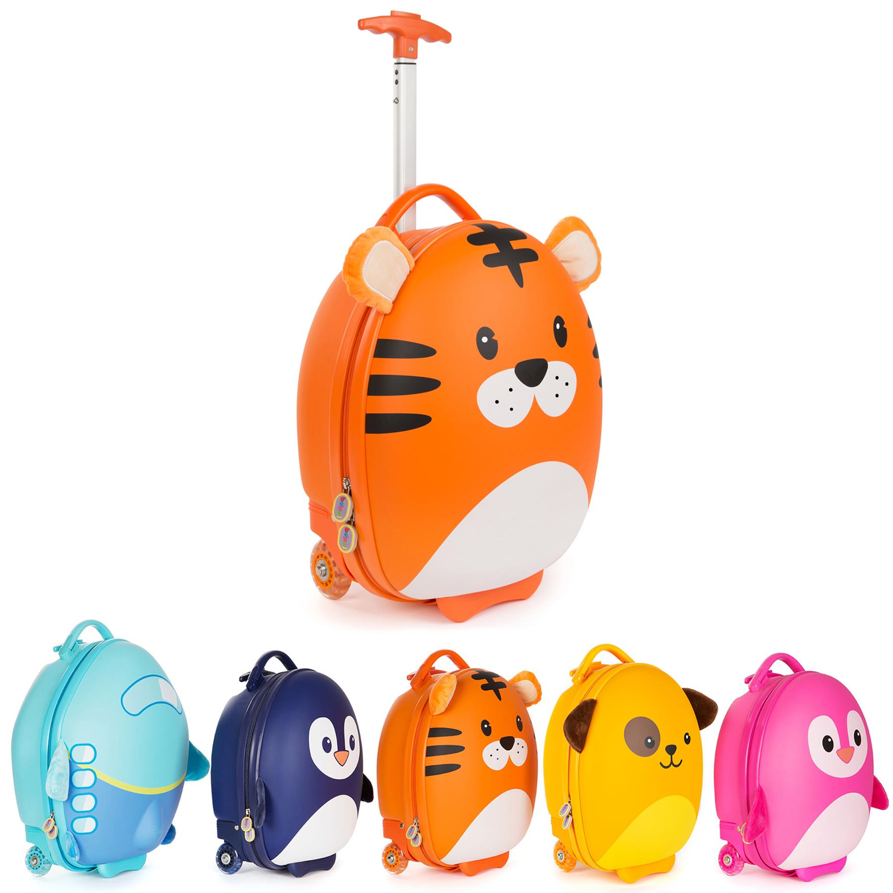Kids Luggage boppi Tiny Trekker Holiday Cabin Bag Childrens Roller Travel Cases - Picture 31 of 138
