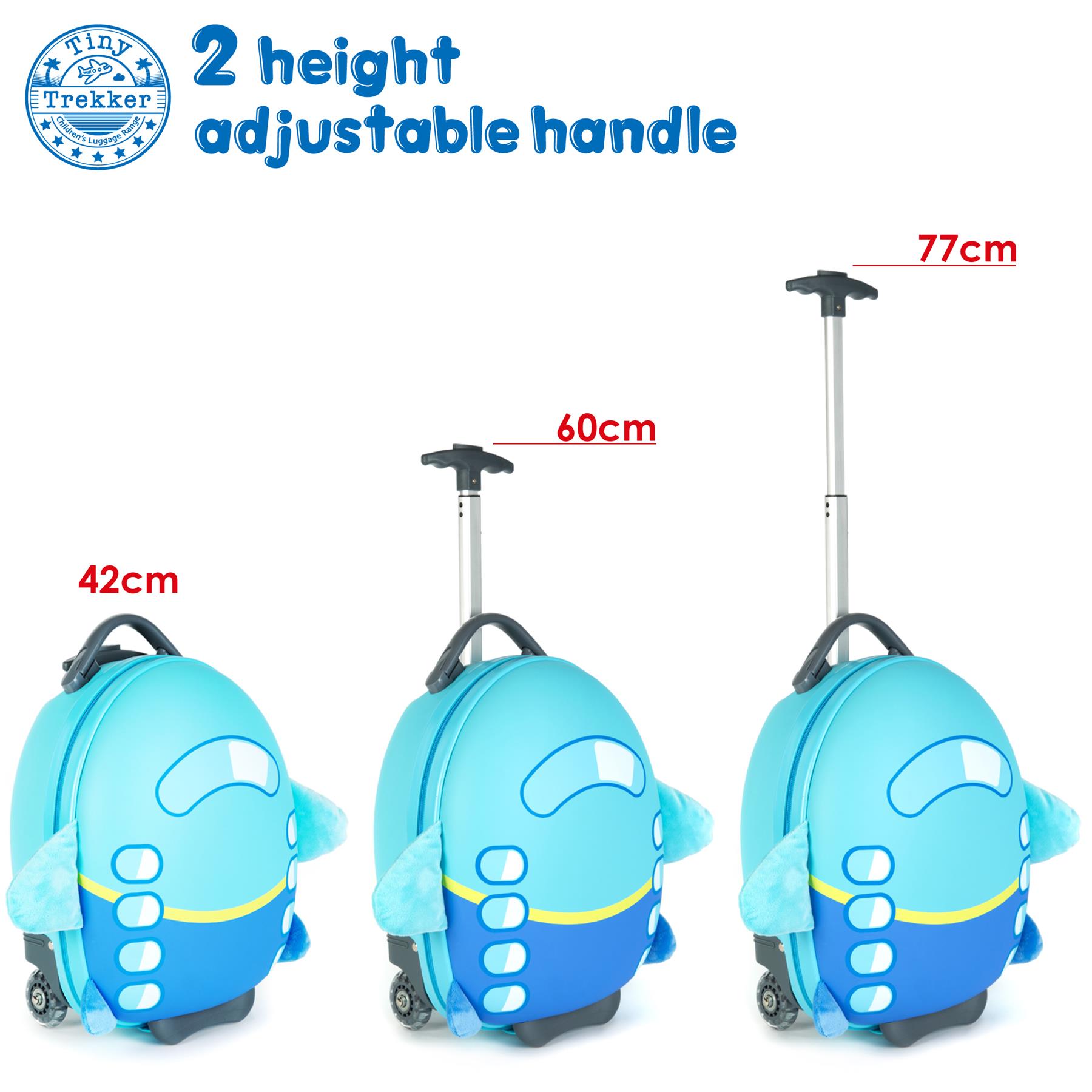Kids Luggage boppi Tiny Trekker Holiday Cabin Bag Childrens Roller Travel Cases - Picture 36 of 138