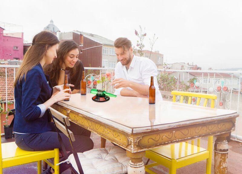 Spin The Bottle Drinking Party Game Beer Bottle Kissing By