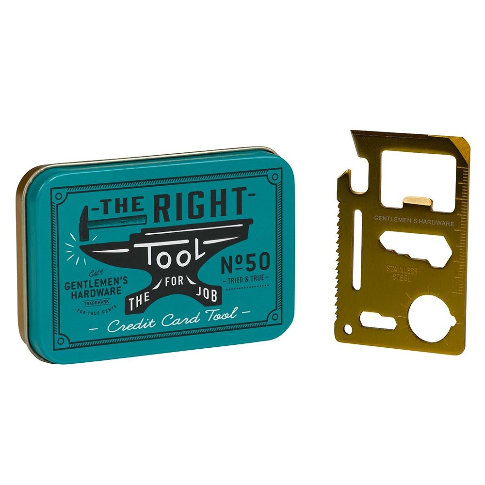 Credit Card Tool 10 In 1 Bottle Opener Ruler By Wild /& Wolf Great Gift