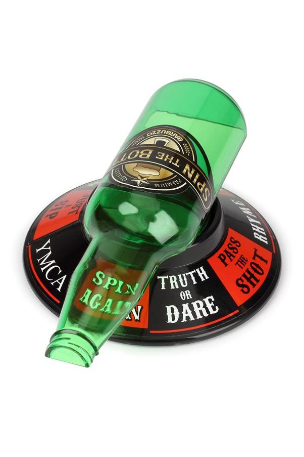 Spin The Bottle Drinking Party Game Beer Bottle Kissing By