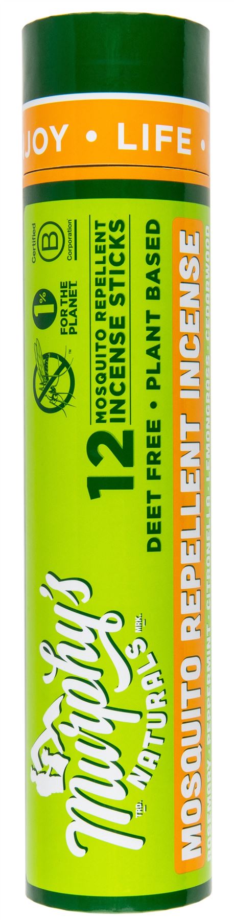 Mosquito Repellent Incense Sticks 12 Pack Murphy’s Naturals