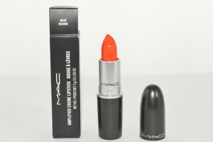 Details About Mac Amplified Creme Lipstick Neon Orange 3g01 Oz Nib Guaranteed Authentic