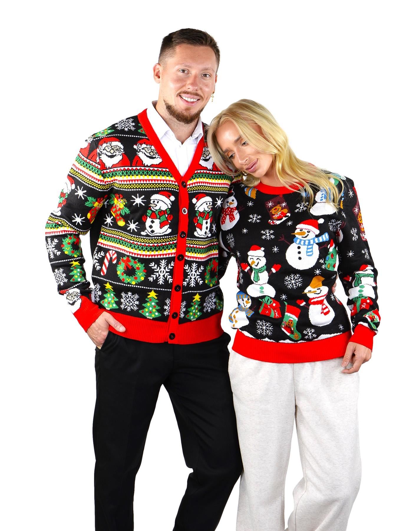 SOCAL LOOK Ugly Christmas Sweater for Women - Funny Holiday Pullover - Picture 20 of 21