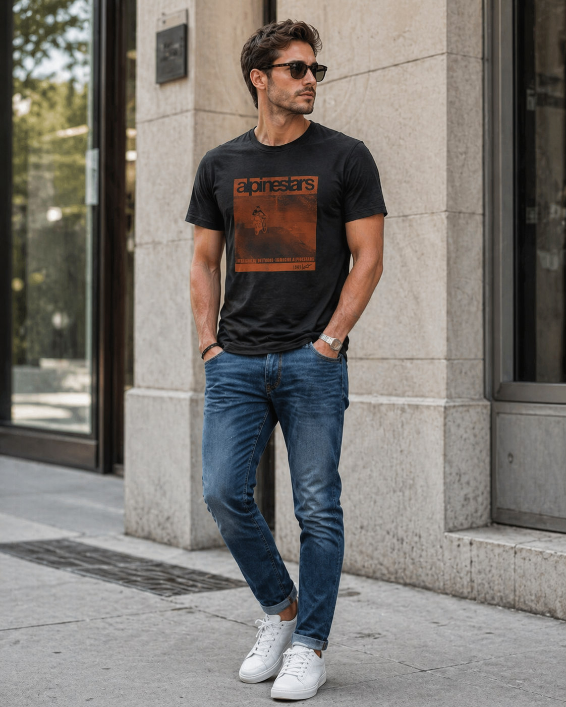 Alpinestars T-Shirt – Men’s Short Sleeve Casual Tee for Everyday Wear