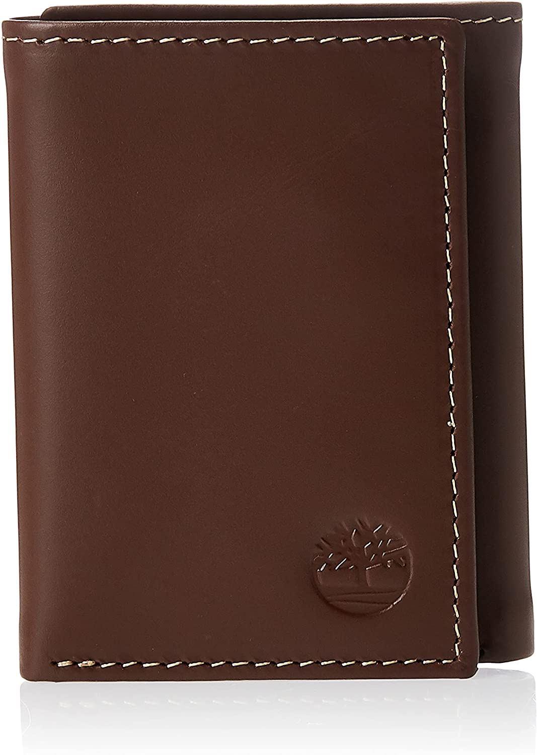 Timberland Men's Hunter Trifold Leather Wallet - Picture 10 of 15