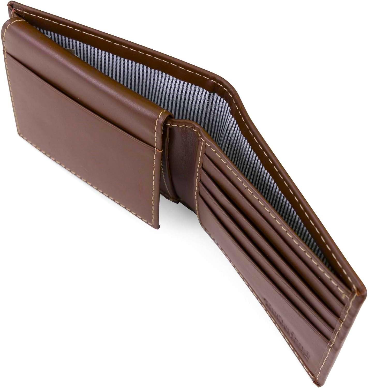 Timberland Men's Leather Wallet with Attached Flip Pocket | eBay