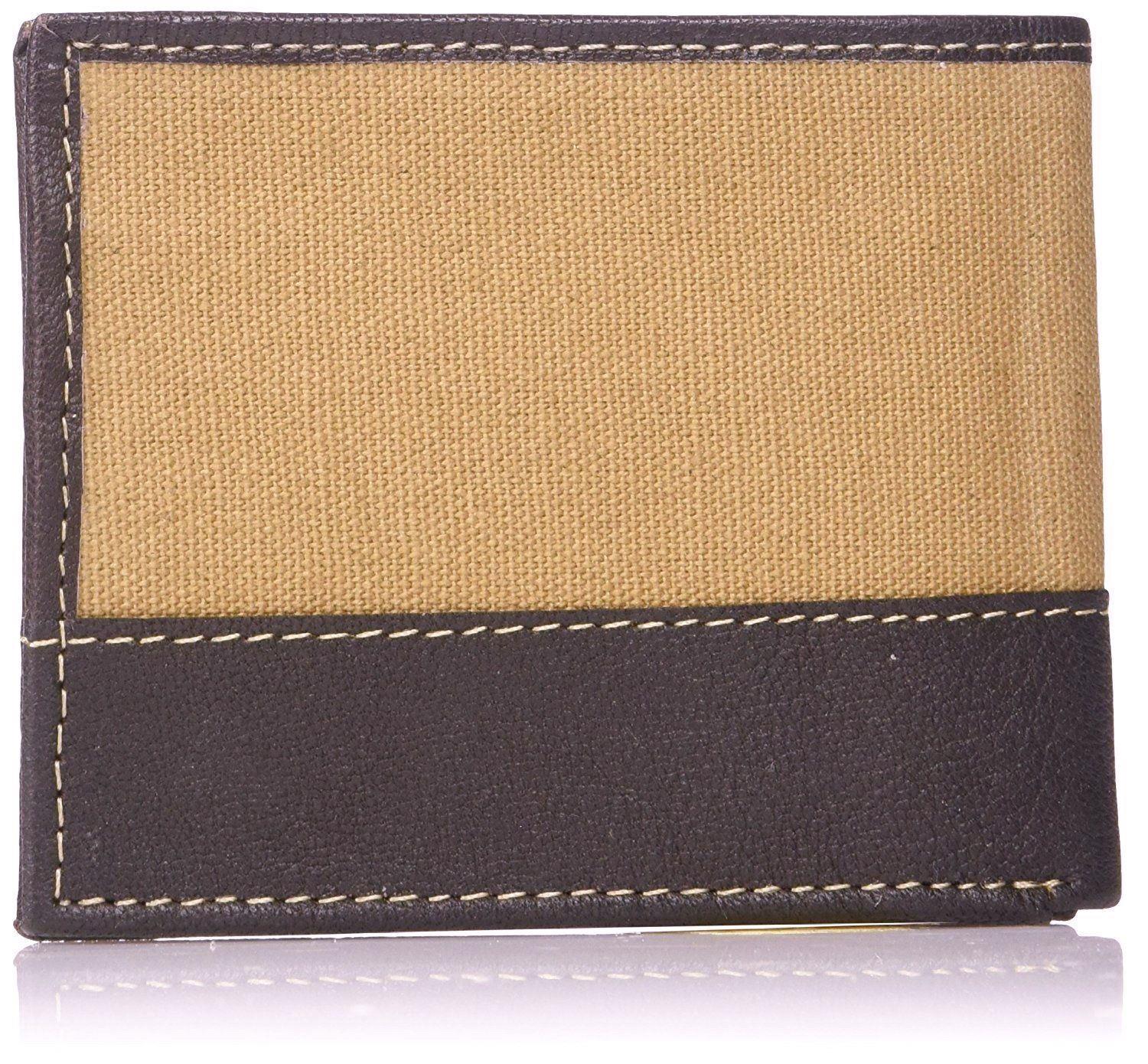 Timberland Men's Canvas Leather Billfold Wallet with Key FOB - Picture 20 of 25