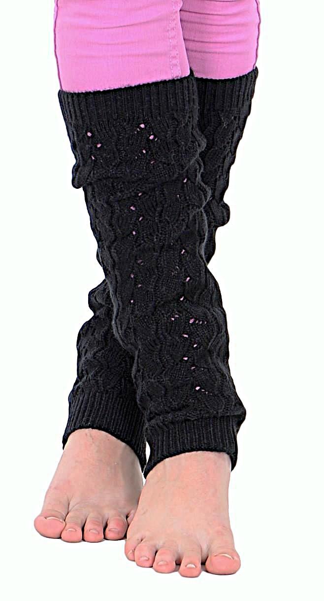 Calcetines largos de ganchillo tejidos con cable KESIS para mujer - Imagen 12 de 16
