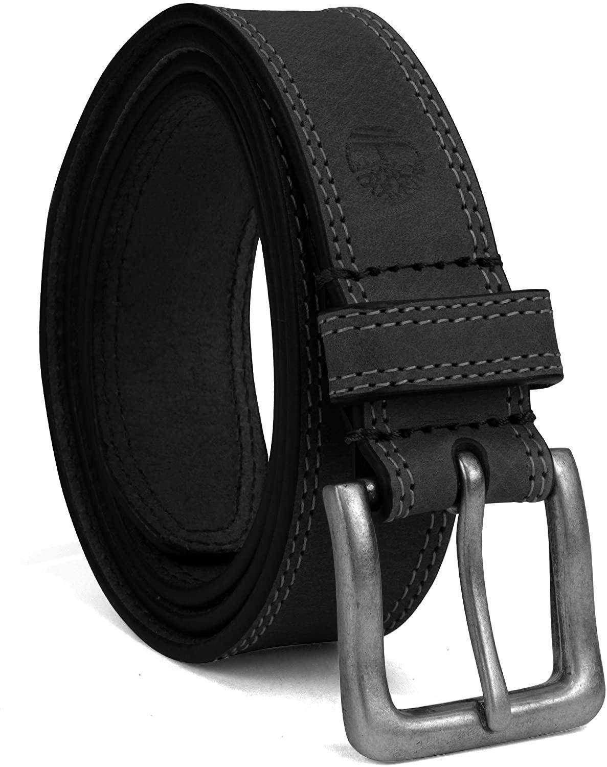 Timberland Men's Genuine Leather Belt – Classic, Casual Everyday Dress Belt - Picture 9 of 14