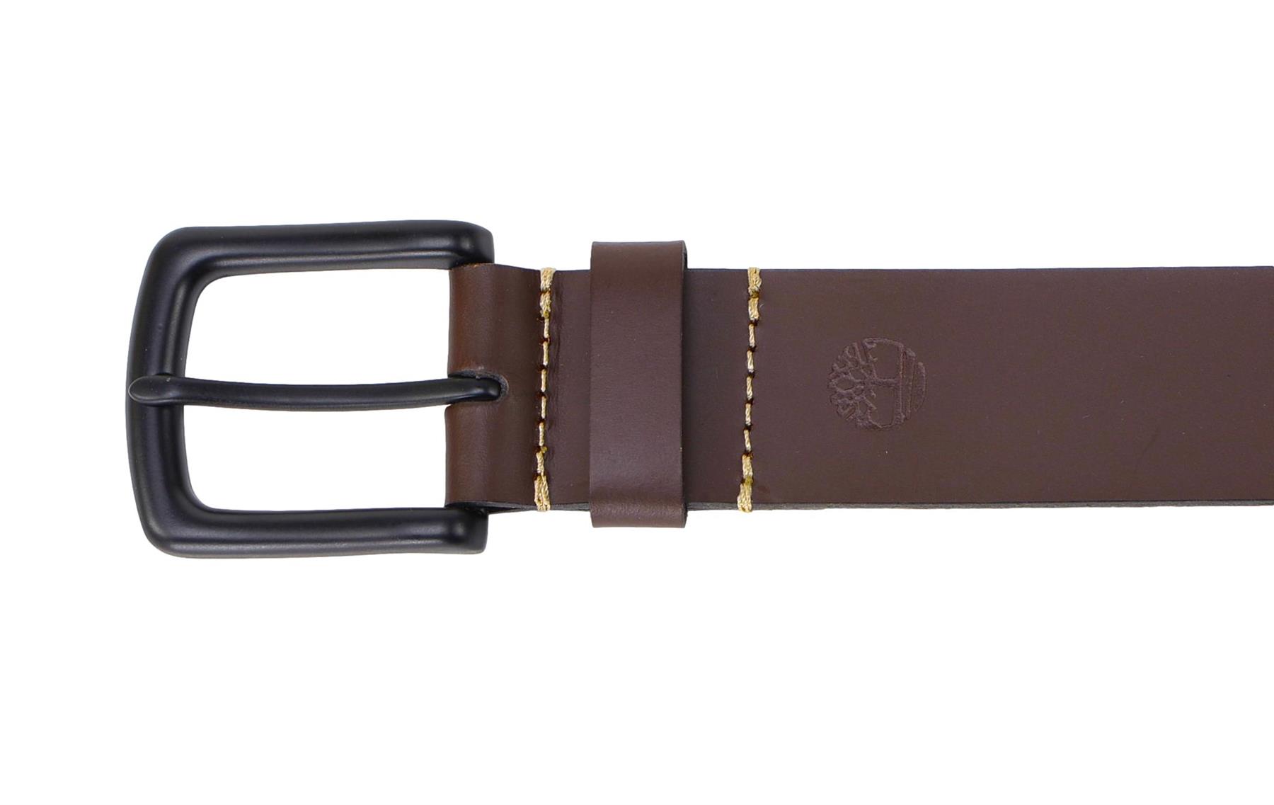Timberland Men's Genuine Leather Belt – Classic, Casual Everyday Dress Belt - Picture 18 of 19