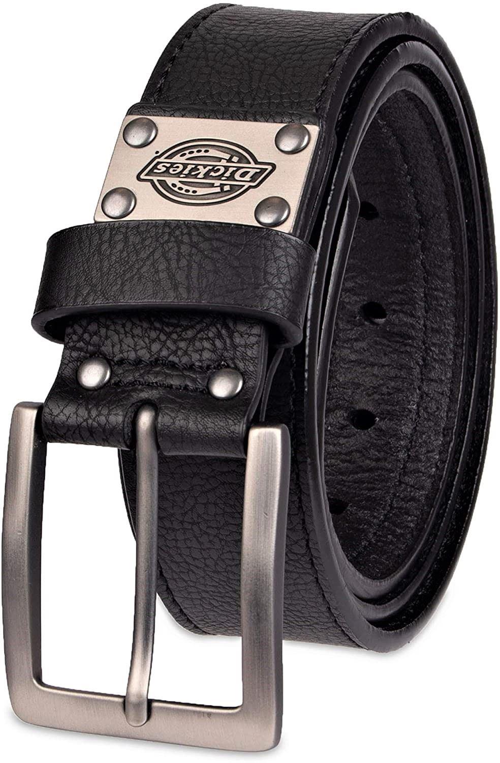 Dickies Men’s 1.5” Wide Heavy-Duty Industrial Work Belt – Durable Leather