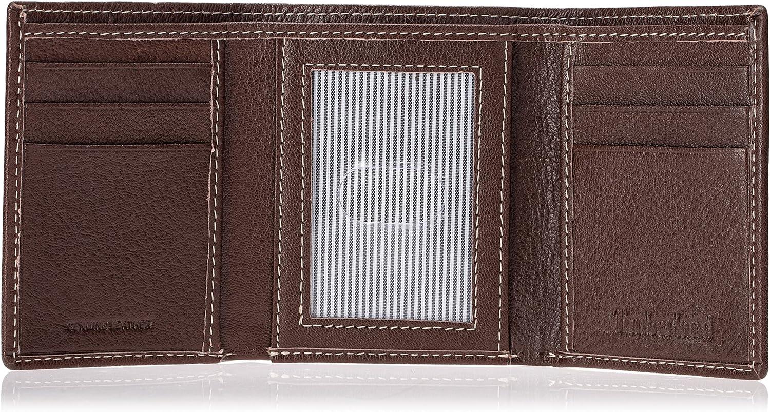 Timberland Men's Hunter Trifold Leather Wallet - Picture 12 of 15
