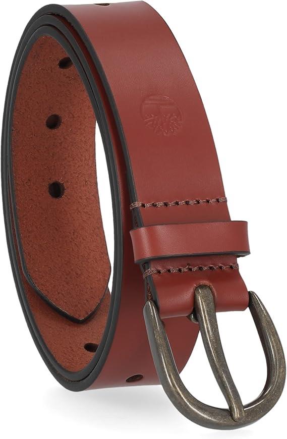 Timberland Damen 1,25 Zoll breiter (32 mm) lässiger Ledergürtel für Jeans - Bild 8 von 10