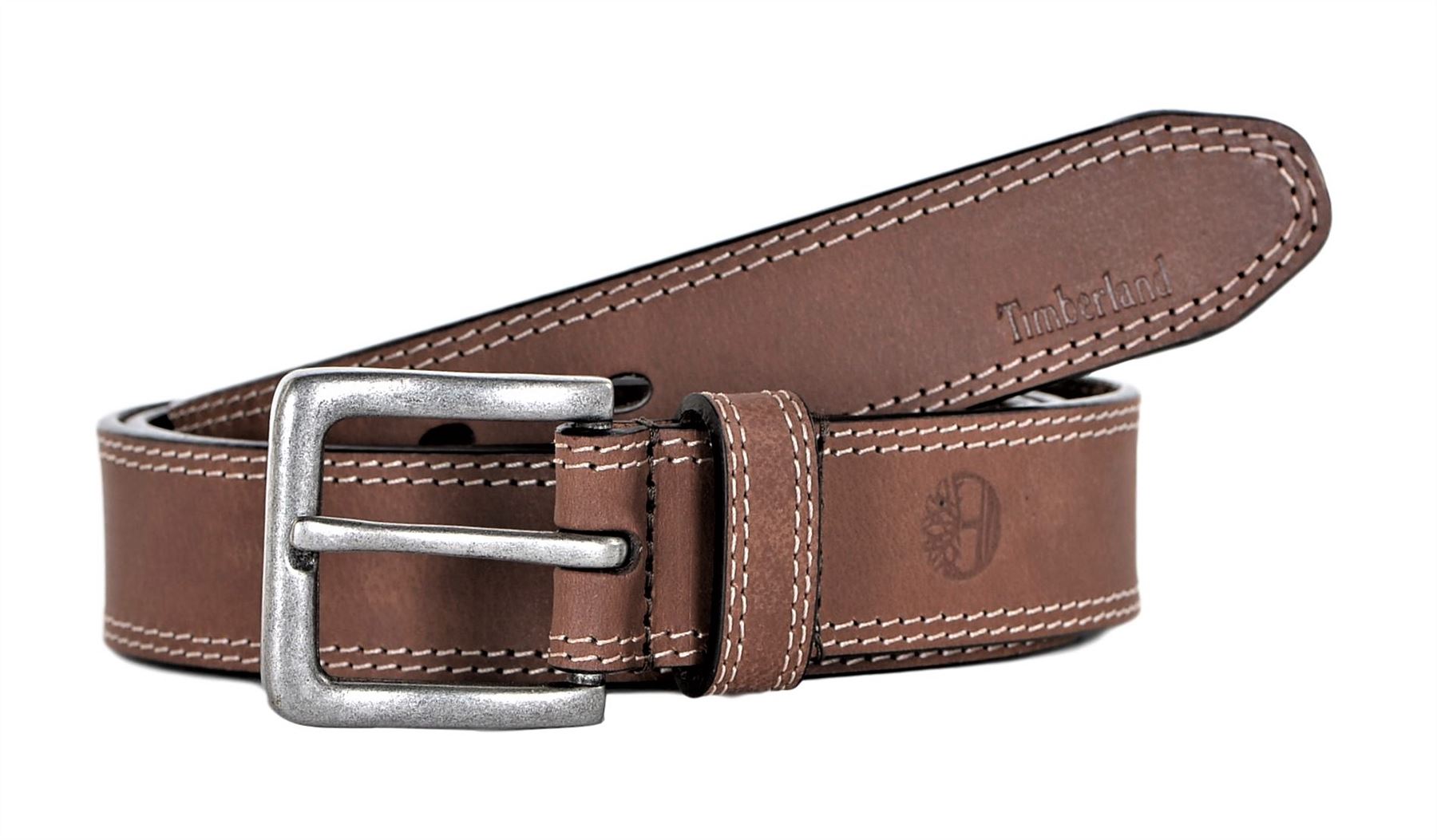 Timberland Men's Genuine Leather Belt – Classic, Casual Everyday Dress Belt - Picture 13 of 14