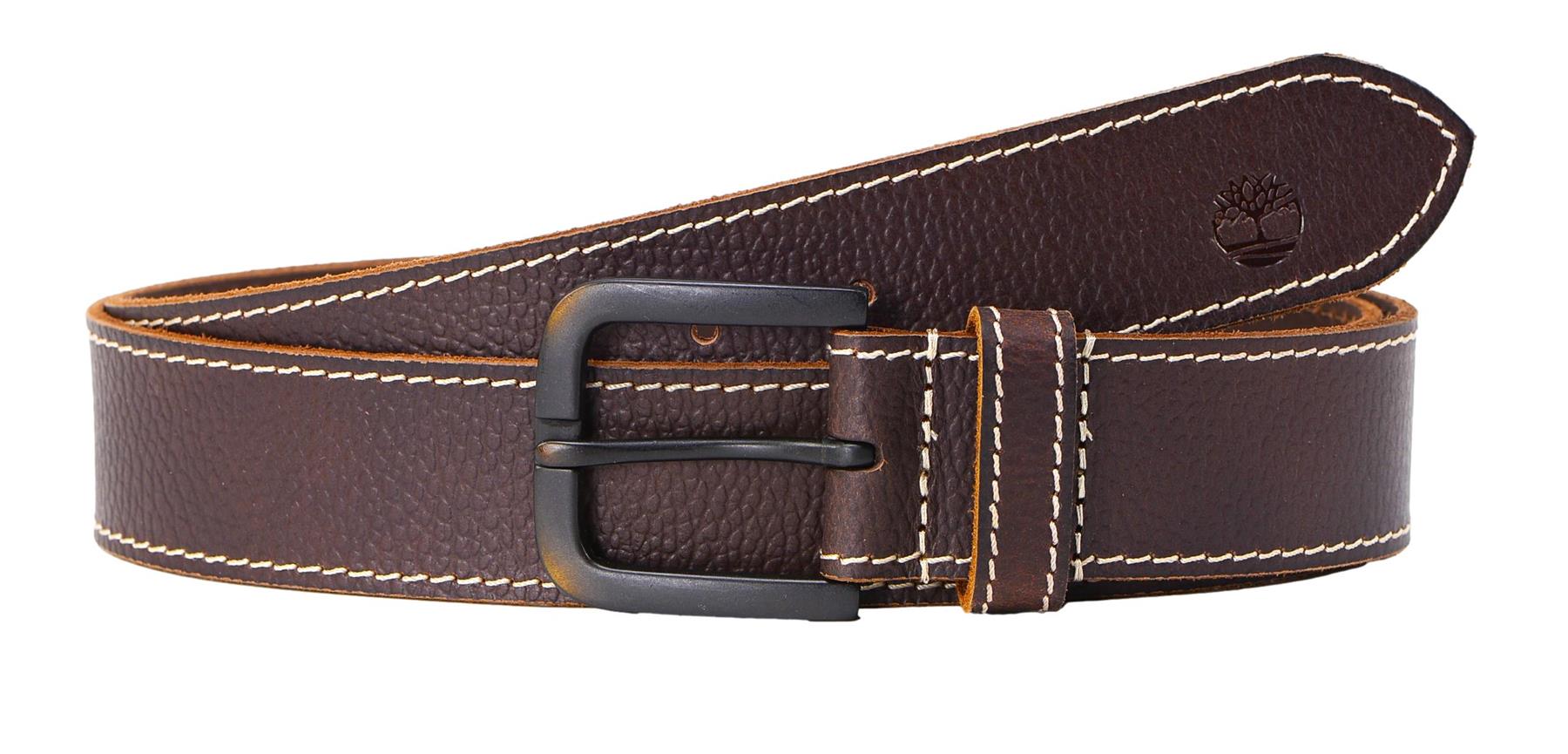 Cinturón de cuero genuino Timberland para hombre - clásico, informal cinturón de vestir diario - Imagen 11 de 15