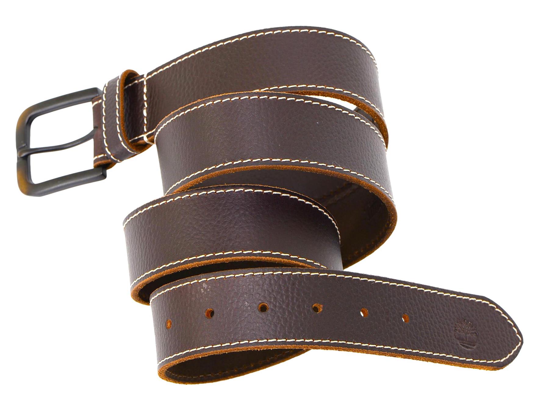 Cinturón de cuero genuino Timberland para hombre - clásico, informal cinturón de vestir diario - Imagen 15 de 15