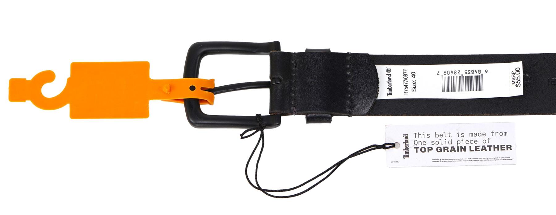 Timberland Men's Genuine Leather Belt – Classic, Casual Everyday Dress Belt - Picture 11 of 19