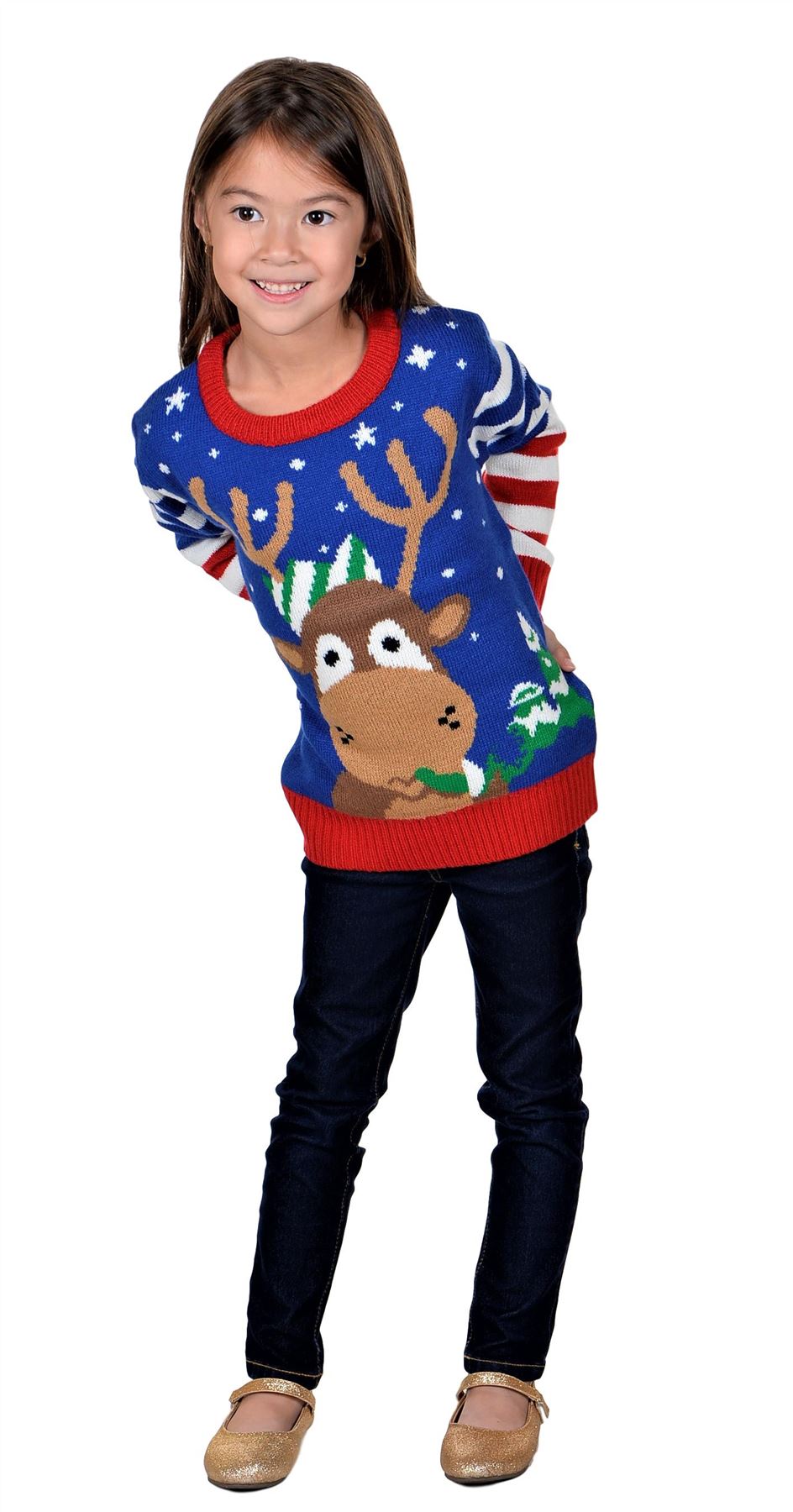 KESIS Kids Ugly Christmas Sweater - Funny Holiday Pullover for Boys & Girls - Picture 7 of 12