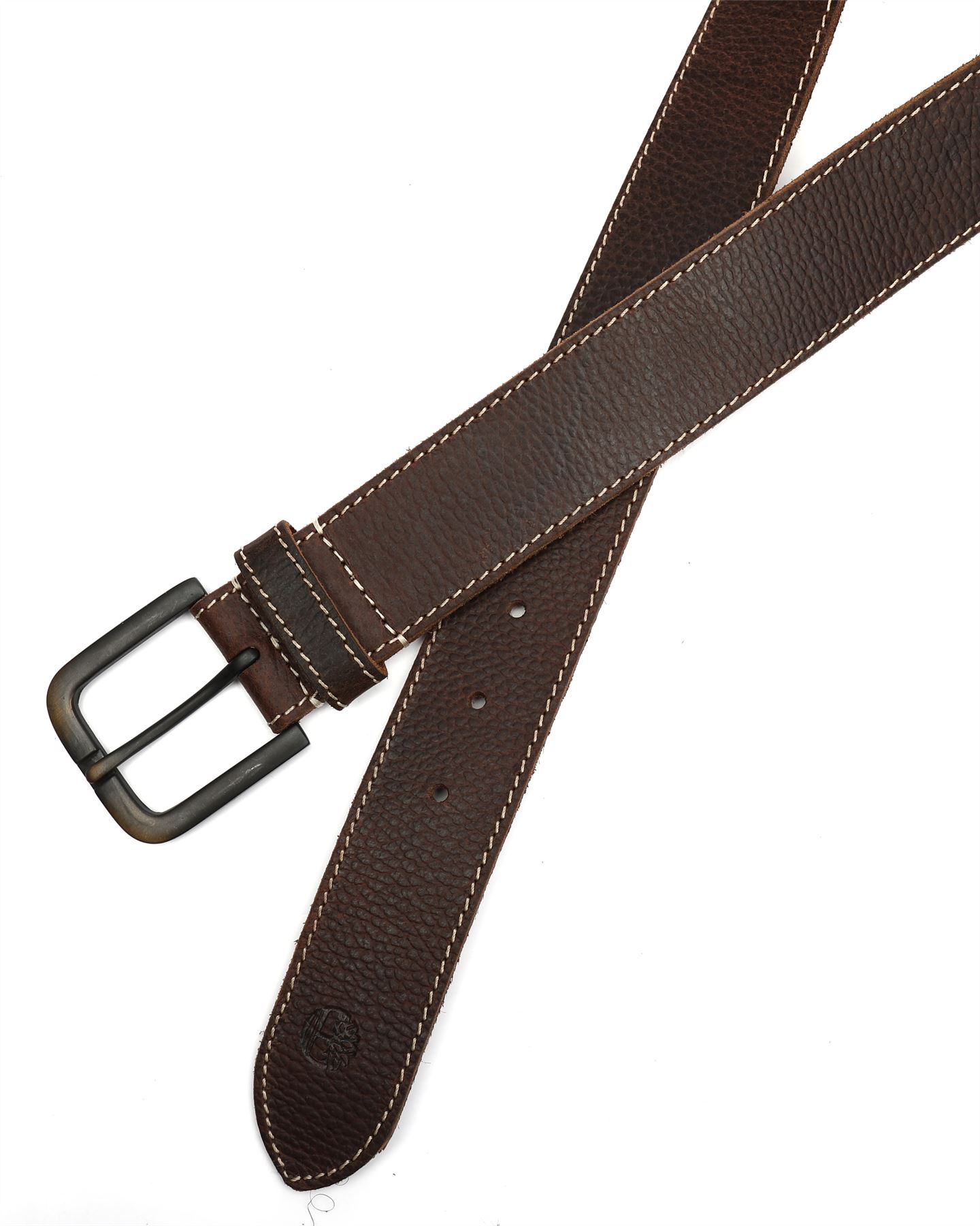 Cinturón de cuero genuino Timberland para hombre - clásico, informal cinturón de vestir diario - Imagen 12 de 15