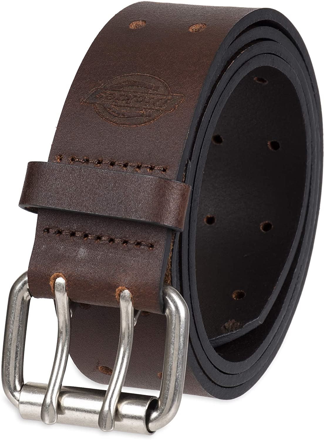 Dickies Men’s 1.49 In (38MM) Wide Two Prong Casual Leather Belt