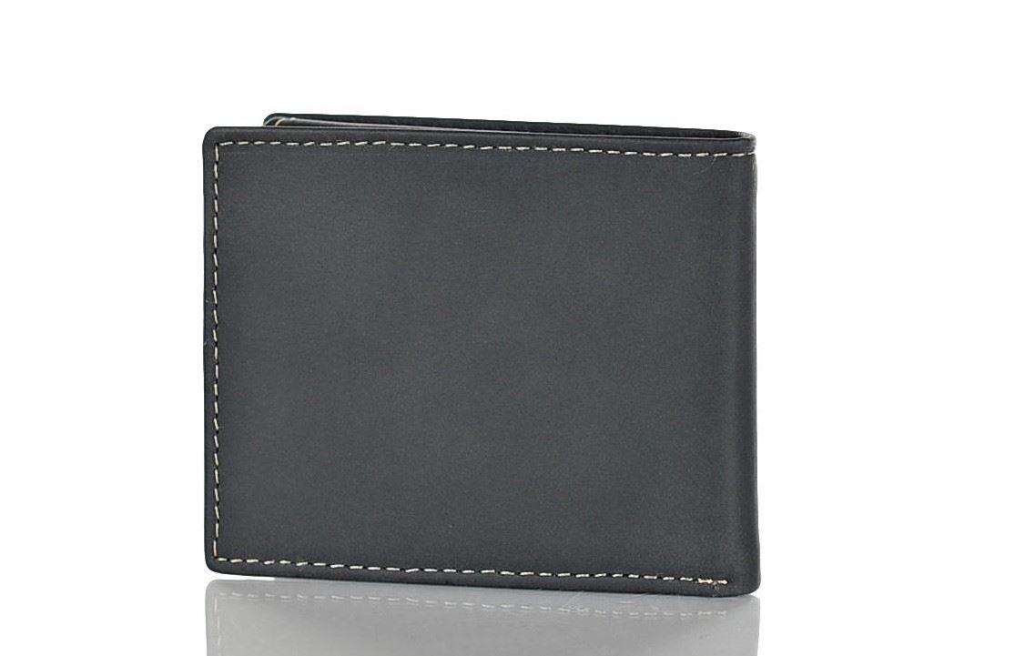Timberland Men's Genuine Smooth Leather Cloudy Passcase Bifold Wallet - Picture 21 of 35