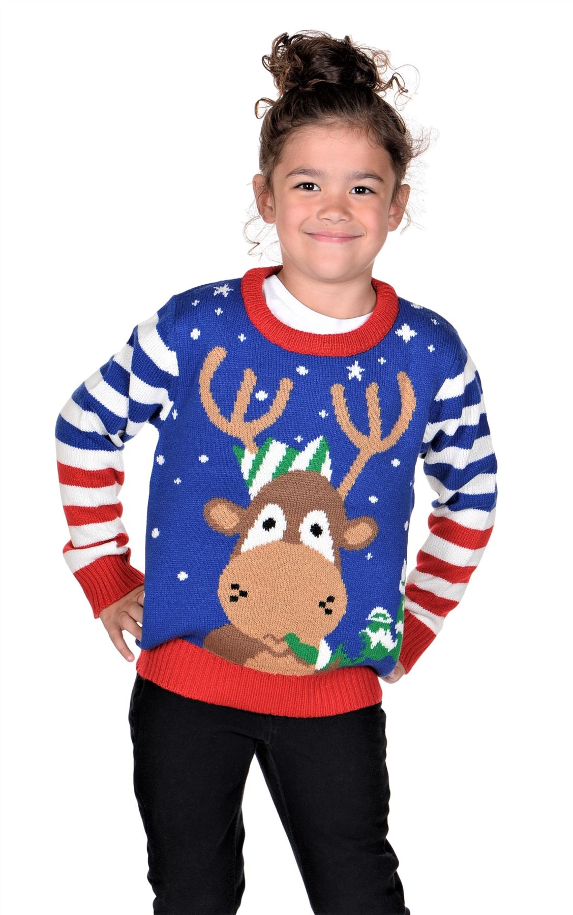 KESIS Kids Ugly Christmas Sweater - Funny Holiday Pullover for Boys & Girls - Picture 9 of 12