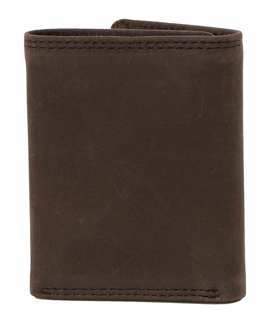 Timberland PRO Men's RFID Trifold Leather Wallet with ID Window - Picture 8 of 17